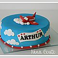 gateau avion nimes decoration pate a sucre 1