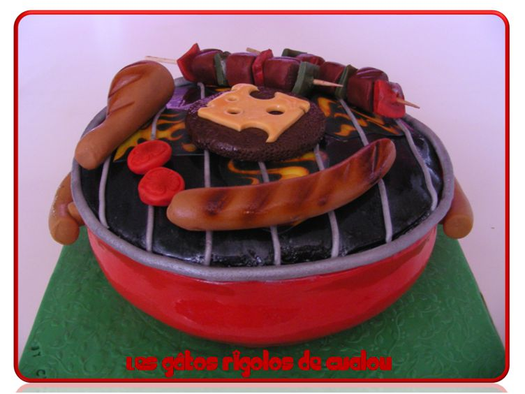 Gateau Barbecue Les Gatos Rigolos De Cvalou