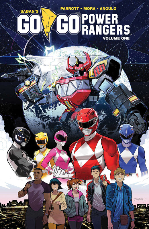 boom go go power rangers vol 01 it's morphin time TPB