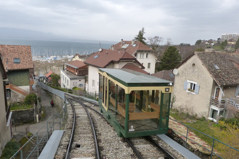 Thonon et Evian 2 funiculaires, un tram... et des bus transporturbain Le webmagazine des
