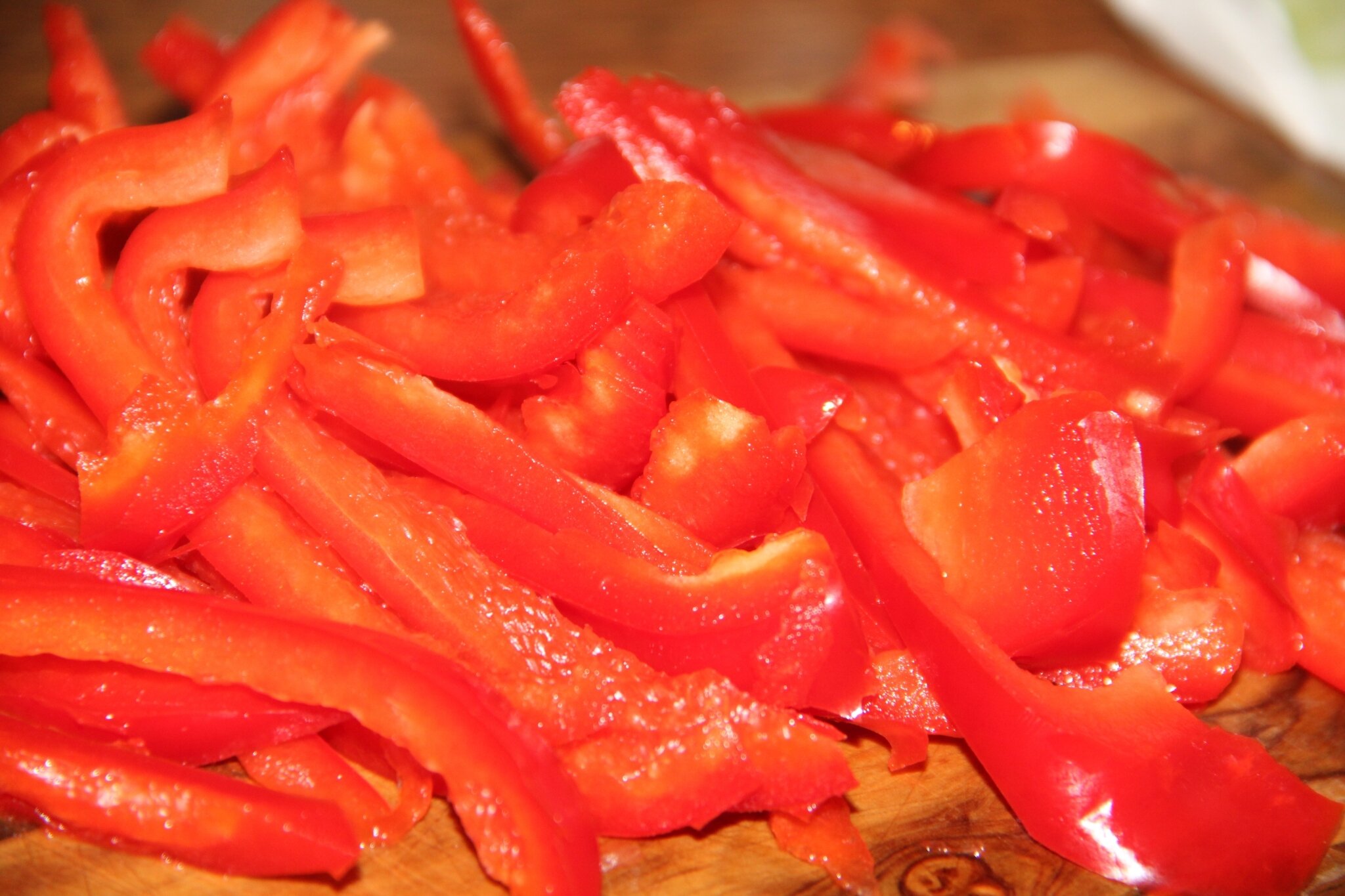 PATES AUX OIGNONS, POIVRON ET BROCOLI " Du jardin et du marché à l