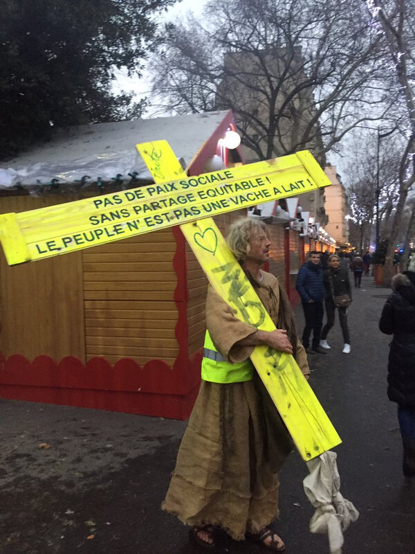 Jésus Gilet jaune