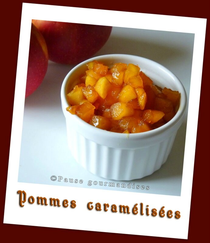 Pommes Caramelisees Recette De Base Pause Gourmandises