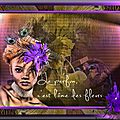  le parfum, c'est l'âme des fleurs + tutoriel graphisme sur paint shop pro
