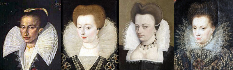 Portraits peints des années 1590