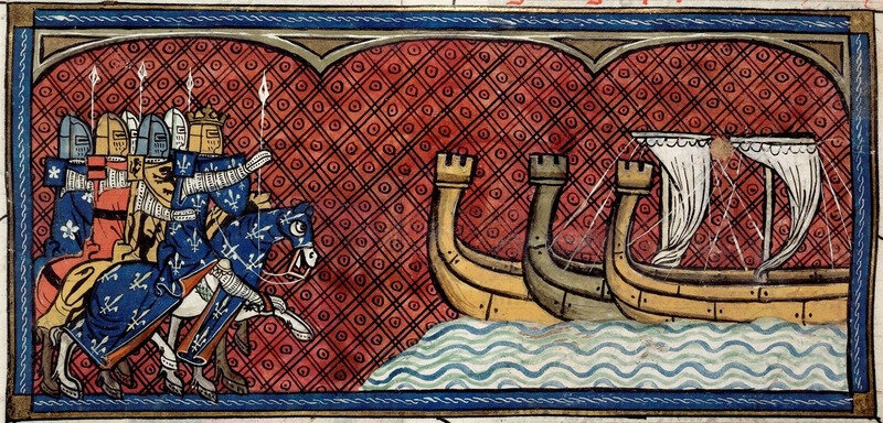 1213 Savary de Mauléon commande la flotte de Philippe Auguste (bataille navale de Damme)