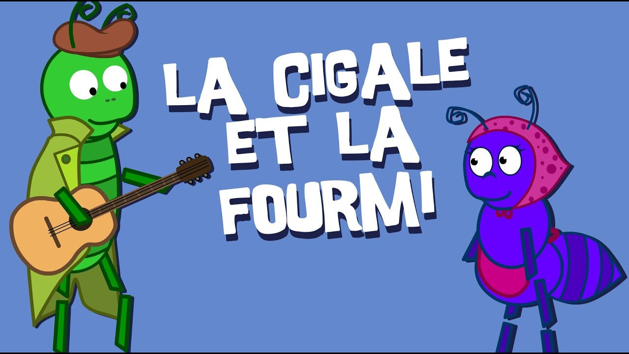 La Cigale Et La Fourmi Version Le Blog De Chantal76
