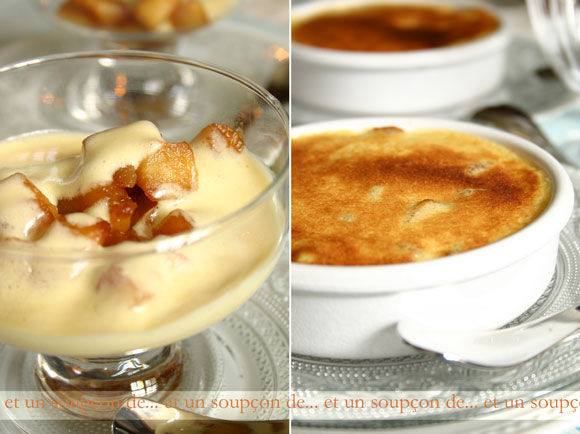 Pommes caramélisées et sabayon de cidre - et un Soupçon de sel... par ...