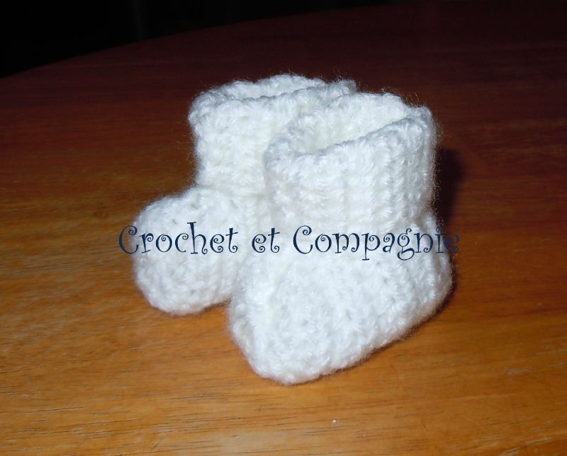 Chaussons Bebe Au Crochet Crochet Et Compagnie By Lucile