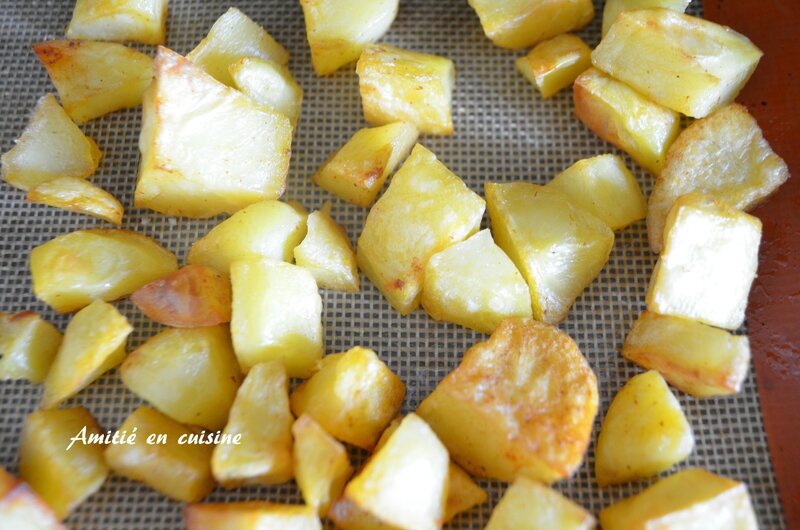 Pomme de terrre WW amitie en cuisine