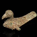 A bronze bird fitting, han dynasty (206 bc-220 ad)