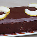 Terrine de poires malakoff