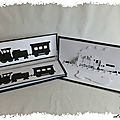 Carte pop-up : le tour du monde en train... kirigami pop-up