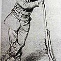 Bida (Alexandre), portrait de Regnault en uniforme (69e bataillon), 1870