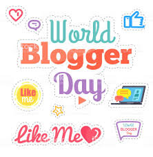 Journée Mondiale Blogger Like Me Affiche Vecteur Isolé Vecteurs ...