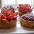 Tartelettes aux fruits rouges
