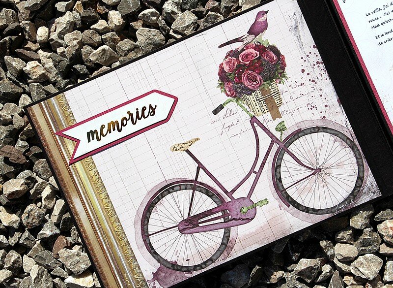 album photo bicyclette