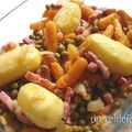 021 - pommes de terre petits pois carottes et lardons