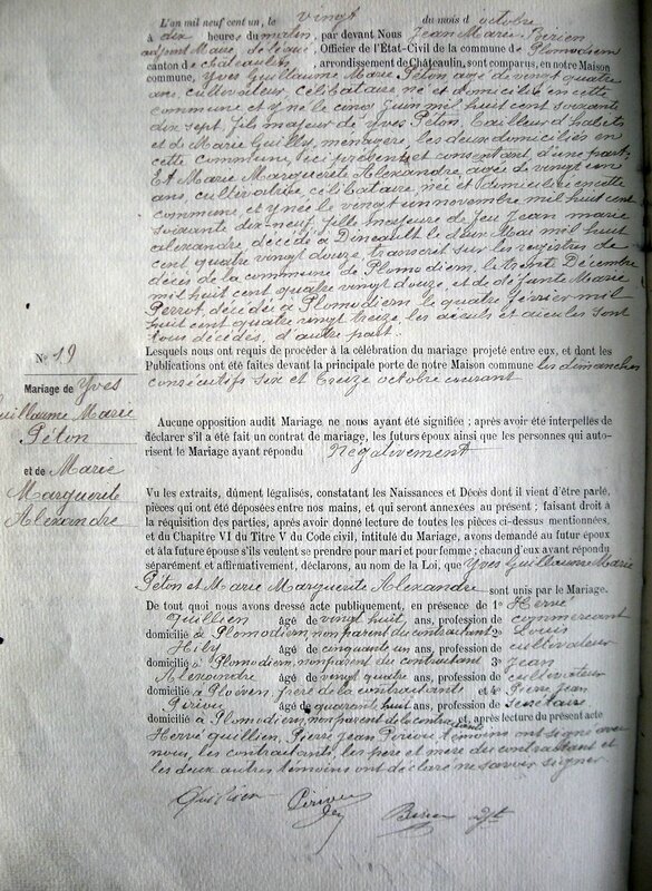 1901 -20 octobre- X Y