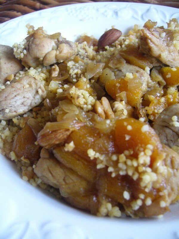 Saute De Dinde Au Miel Abricots Et Amandes Verveine Citron