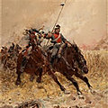 Beauquesne charge de cavalerie