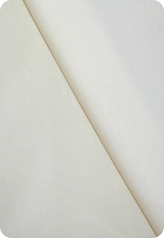 Tissu blanc en coton