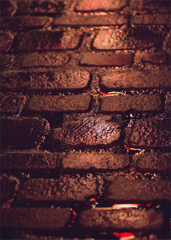 Port Boinnot nuit pavés rouges 151120