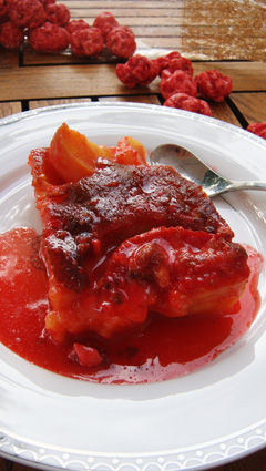 clafoutis_peches_pralines_roses_3