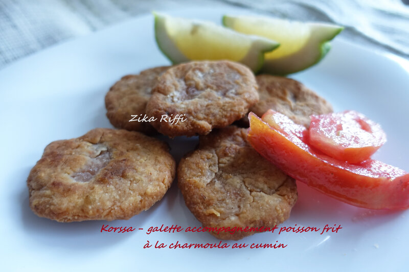 korssa charmoula cumin poisson frit