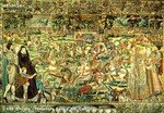 Le tournoi, tapisserie des Valois (Florence)