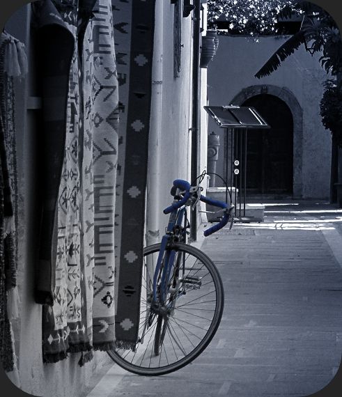 velo bleu