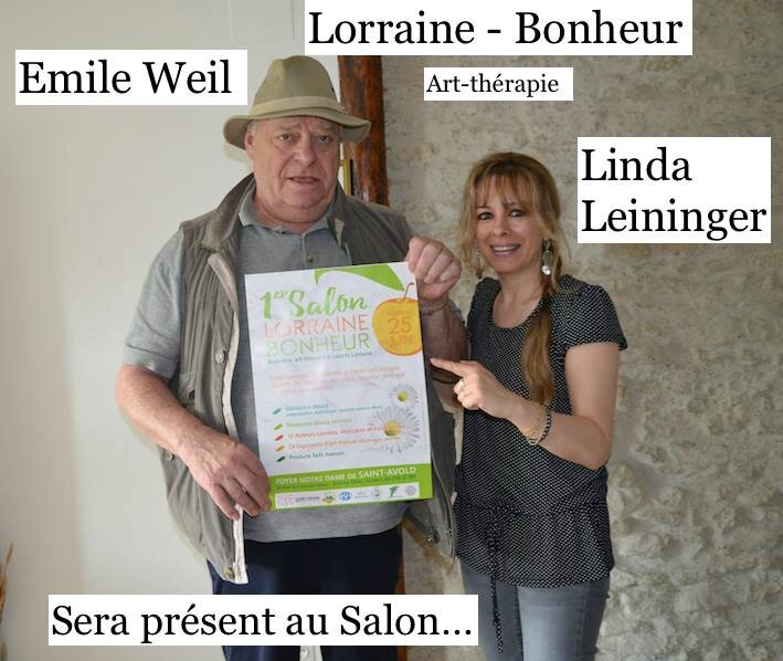 Isabelle Weill Qui Veut Etre Mon Associe Linda Leininger présente son 1er Salon Lorraine Bonheur & Art -thérapie