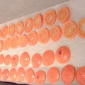 Fin de la préparation des mandarines confites :