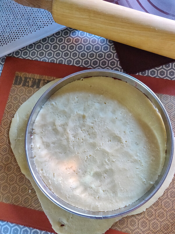 pâte sucrée et crème d'amnde (3)