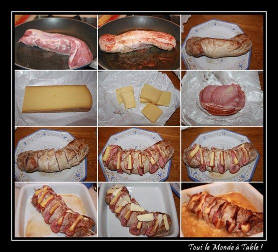 Filet Migon De Porc Orloff Ou Fromager Bacon Comté