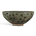 A rare black-dotted 'jian' bowl, southern song dynasty (1127-1279)