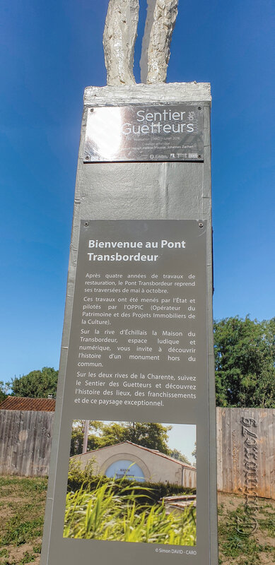 Le pont transbordeur dit du Martrou de Rochefort a retrouvé son aspect d'origine 120 ans après son inauguration Embarquez avec l’ingénieur Ferdinand Arnodin pour un voyage dans (2)