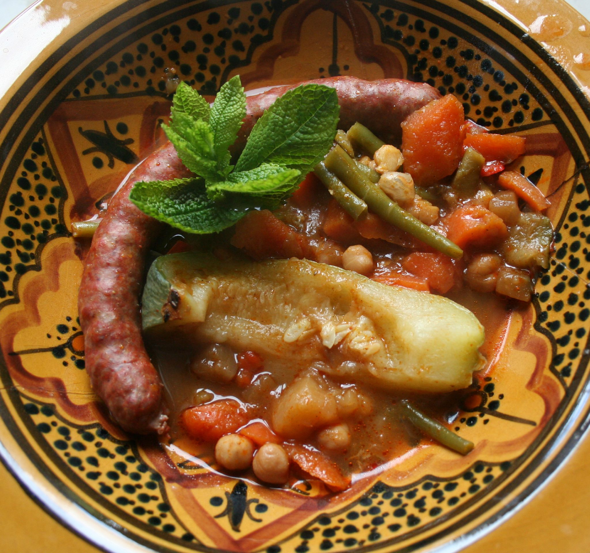 Couscous merguez aux 9 légumes amafacon