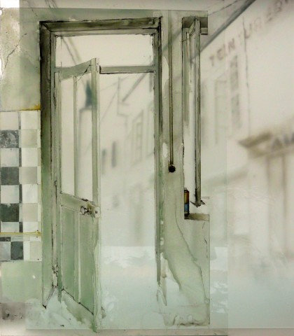 A M G IV porte_Aurélie Dupin - Peinture sur verre