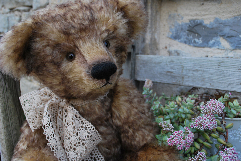 ours en peluche ancien articulé