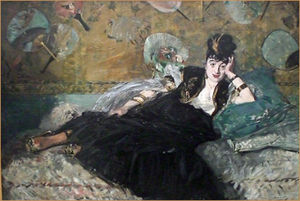La Dame aux eventails de Manet