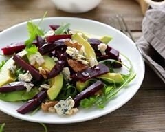 salade de betteraves-a l avocat et au bleu