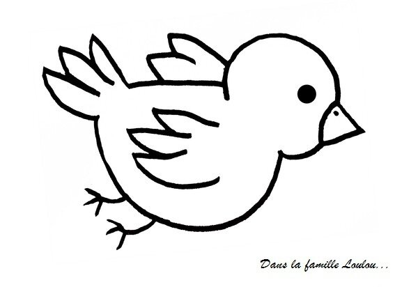 Coloriages Le printemps  Dans la famille Loulou...