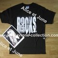 Signature, t-shirt et bracelet R.O.C.K.S-The Avril Lavigne Foundation (automne 2013)
