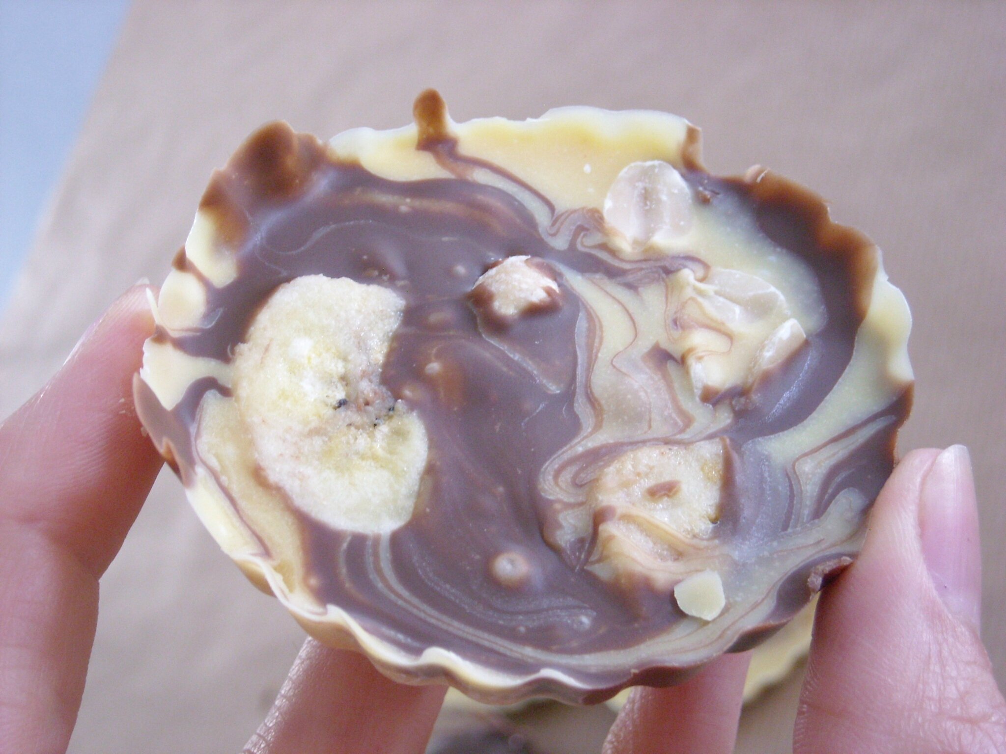 Palets chocolat au lait beurre de cacahuètes BIO