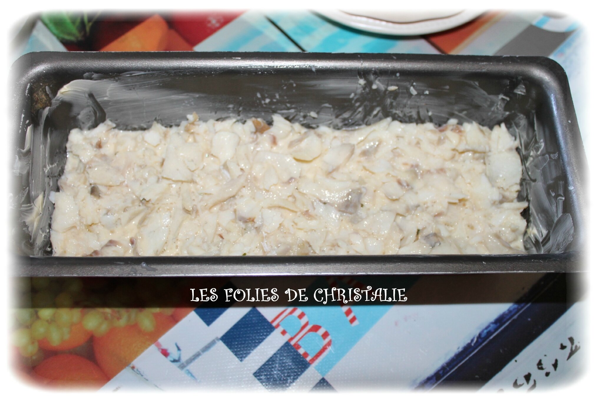 Terrine de lieu noir au surimi Les folies de Christalie ou quand la cuisine devient passion