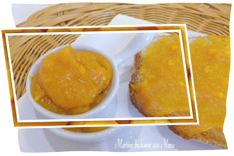 confiture de potimarron à la noix de coco confiture de potimarron à la noix de coco