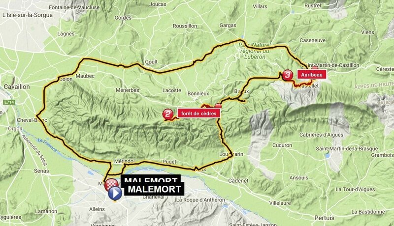 foret des cèdres circuit