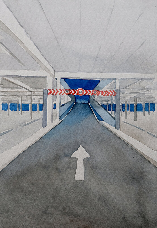 k nowhere 96 from here to eternity, aquarelle mai 2018