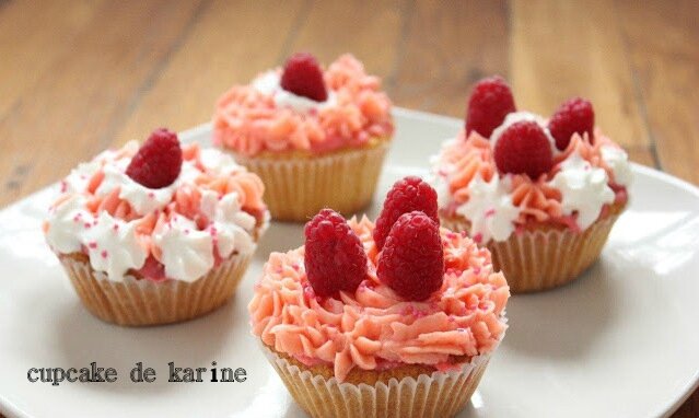 RECETTE - cupcake framboise